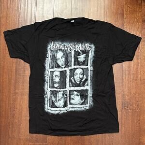 Motionless in White Black Graphic Band Tee, Size XL, NWOT
